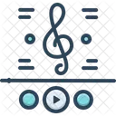 Musica Grabar Reproducir Musica Icono