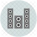 Musica Sistema Altavoz Icon