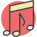 Musica Nota Corchea Icono