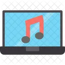 Musica Notas Audio Icono