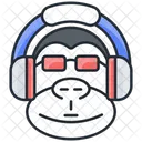 Coroa De Macaco Macaco Macaco Triste Ícone