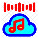 Música en la nube  Icono