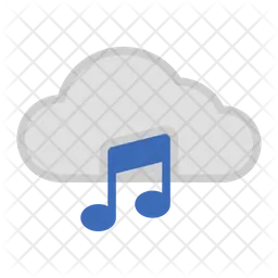 Música en la nube  Icono