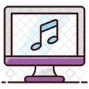 Musica En Linea Musica De Computadora Aplicacion De Sonido Icono