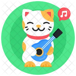 Música de gato  Ícone