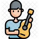 Guitarra Atividade Homem Icon