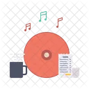 Musica Escritorio Coisas Ícone