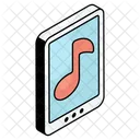 Musica Movil Cancion Movil Musica De Smartphone Icon