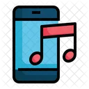 Nota Musical Clave Movil Icono