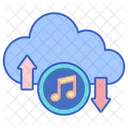 Musica Em Nuvem Armazenamento De Musica Armazenamento De Musicas Icon