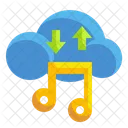 Música na nuvem  Ícone
