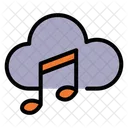 Música na nuvem  Ícone