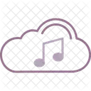 Música en la nube  Icono