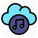 Música en la nube  Icono