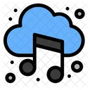 Música en la nube  Icono