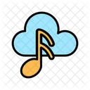 Música en la nube  Icono