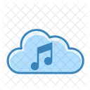 Musica En La Nube Musica En Linea Medios En La Nube Icono