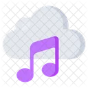 Música en la nube  Ícone