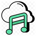 Música en la nube  Icono