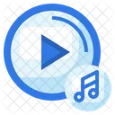 Tocar música  Ícone