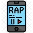 Música rap  Icono