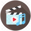 Cinema Tema Musica Ícone