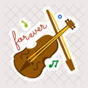 Música de violino  Icon