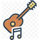 Musical Guitar Acoustic Icon