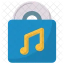 Musical Disk Cd Technology Icon