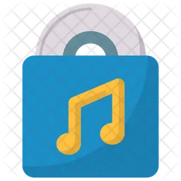 Musical Disk  Icon