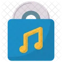 Musical Disk Cd Technology Icon