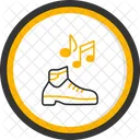 Musical Shoe Tap Music Icon