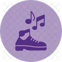 Musical Shoe Tap Music Icon