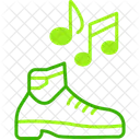 Musical Shoe Tap Music Icon