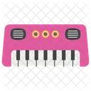 Music Keyboard Piano Primary Learning Icon