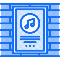 Musical Poster  Icon