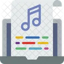 Musical Script Music Script Music Note Icon