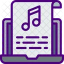 Musical Script Music Script Music Note Icon