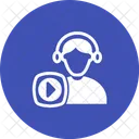 Musician Music Player Icon