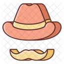 Country Hat Singer Icon