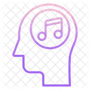 Ihead Music Musician Mind Musician Brain Icon