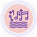 Musician Mom Line Icon Icon