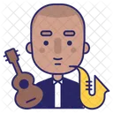 Musico Musica Sonido Icono