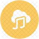 Musik Note Wolke Icon