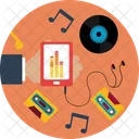 Musik Ton Audio Icon