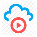 Cloud Video Medien Symbol