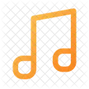 Musik Doppelnote Symbol