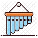 Musik Glockenspiel Windspiel Klangspiel Symbol