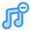 Musik löschen  Symbol