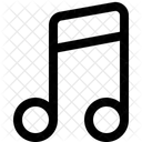 Musiknote Musikmelodie Musik Symbol